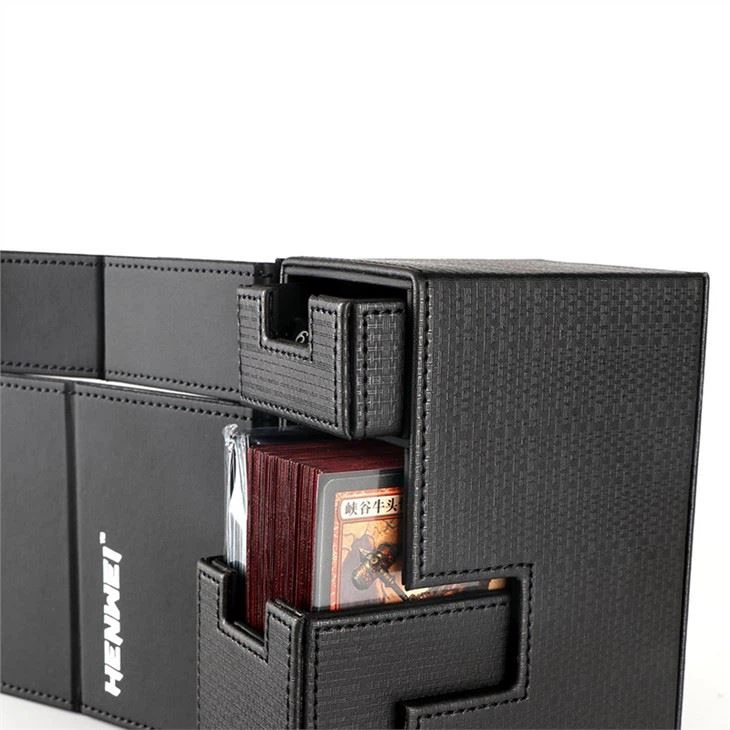Brown Game Card PU Box 5